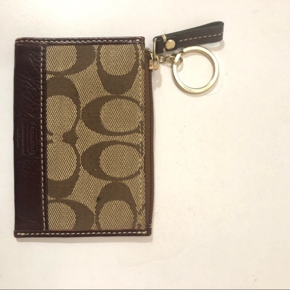 Coach mini keyring holder wallet - Picture 7 of 9
